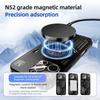 For iPhone 16 Pro Max Magnetic Case Aluminium Alloy+PC+TPU Hollow Heat Dissipation Phone Cover