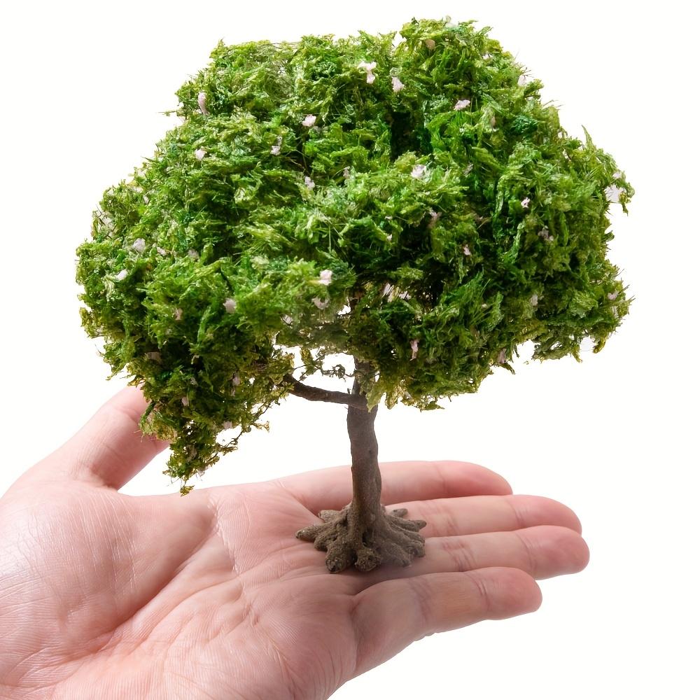 1pc Model Tree, Miniature Sand Table Architectural Model Ornament, DIY Micro Landscape Decorative Tree, Decorative Ornament Bébé