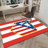 Atletico Football Club Printed Area Rug for Office, Chair Rug, Decorative Carpet Floor Mat, Large Size Fan gifts Christmas gifts