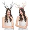 10Pcs Deer Antler Flower Crowns Headbands Tree Branches Headbands Antlers Headbands Cosplay Headdress Hair Accessories