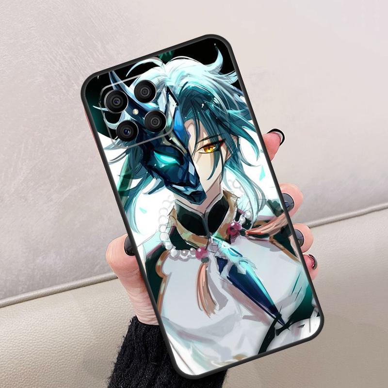 Genshin Impact Xiao For Honor Magic 8 6 7 Pro Case For Honor 400 Lite 200 50 70 90 X8c X8b X9a X9b X9c X9d Win RT
