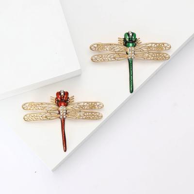 Mode Kreative Legierung Emaille Libelle Brosche Mode Damen Anzug Mantel Korsage Ornament Anstecknadel