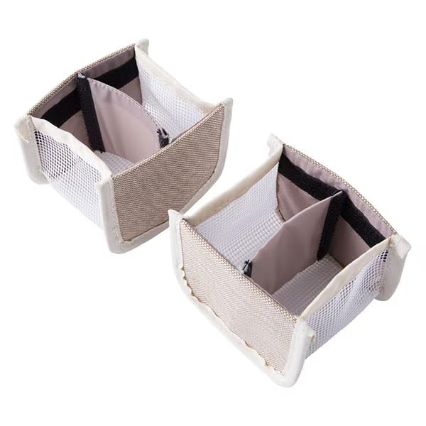 Nitori Large Capacity Cosmetic Box Picot Beige 8131245 (NITORI)