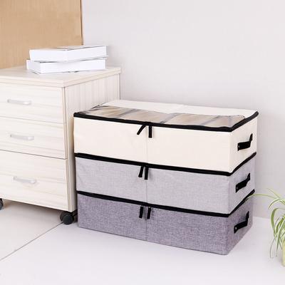 Under Bed Storage Containers Sturdy Sidewalls for Clothes Blanket Pillows and Shoes Storage Organizer with Lids