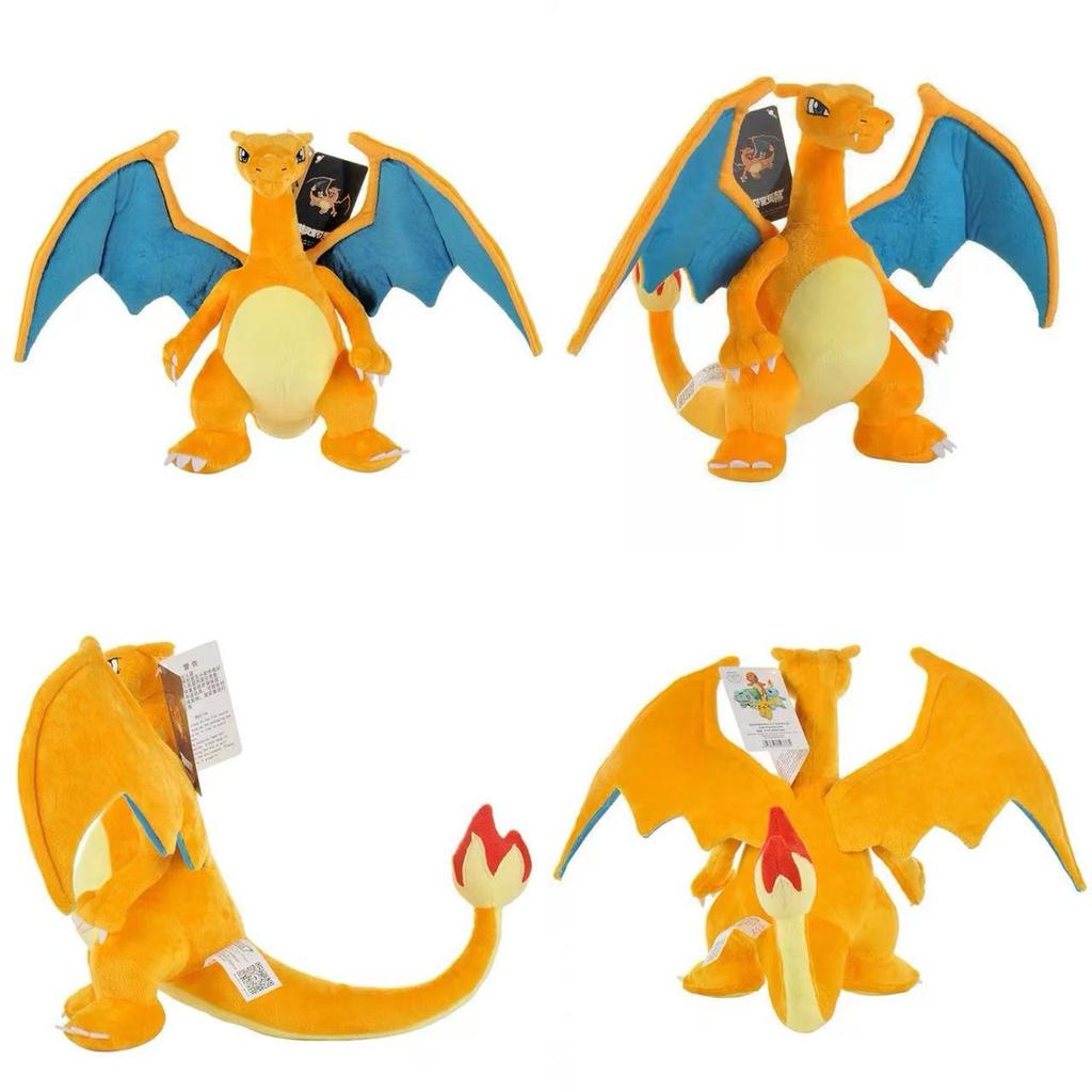 Pokemon Peluche Pikachu Plush Mega Charizard X Y Plush Toys Charizard Evolution Doll Soft Stuffed Toy for Kid Birthday Xmas Gift