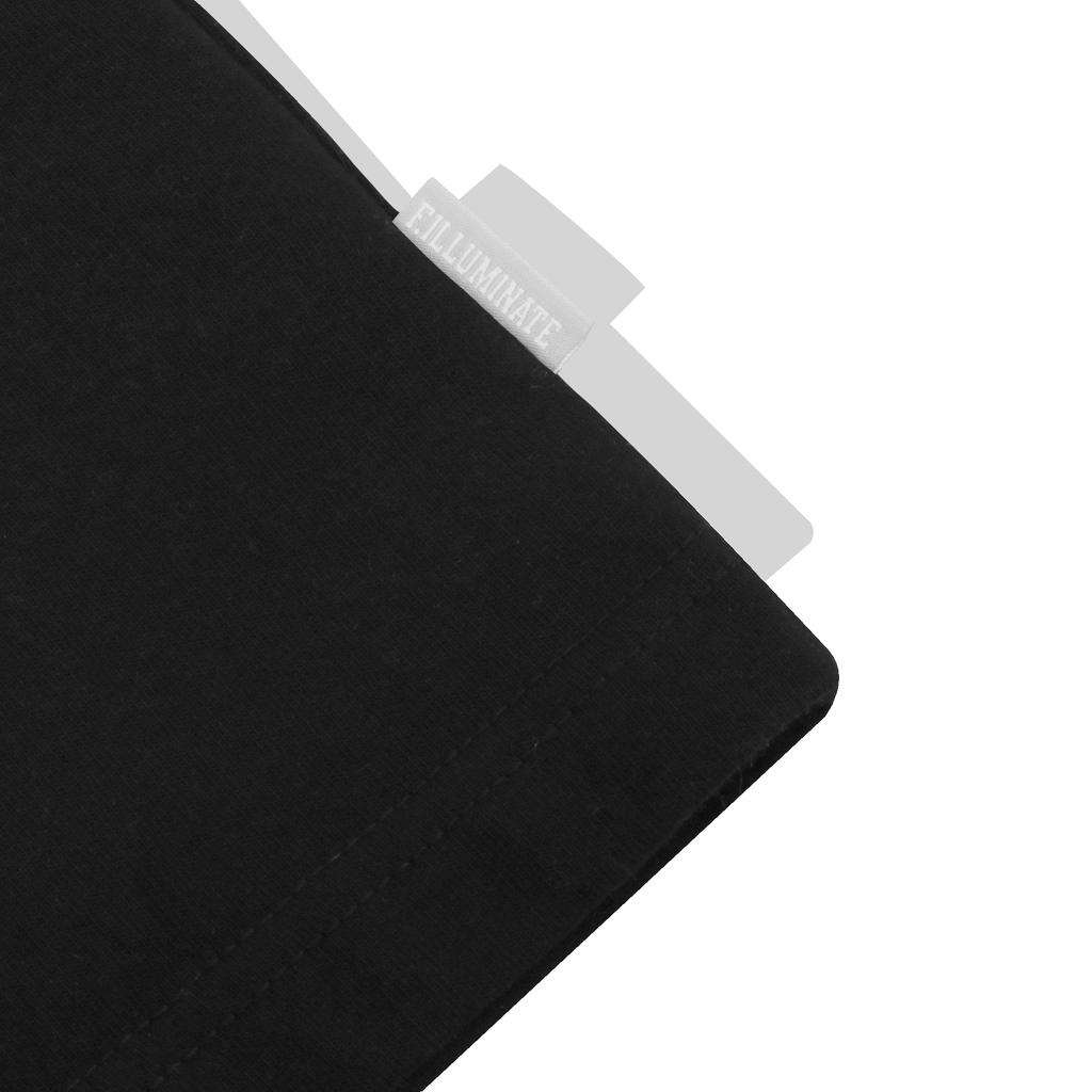 FILLUMINATE Oversized Originality Arch T-Shirt - Black