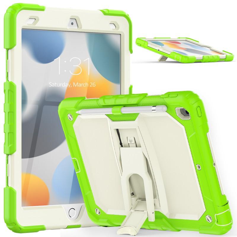 Kinder iPad 10,2 Zoll Hülle 2019-2021 Stoßfeste Silikonhülle mit Ständer Voller Schutz Kinder