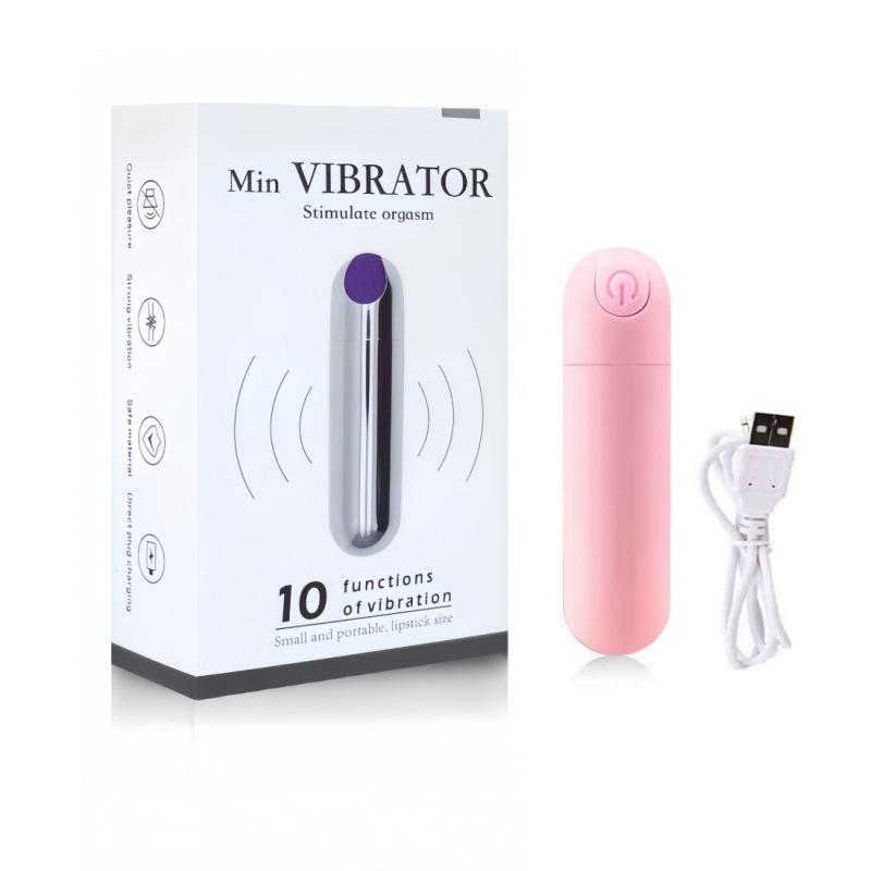 Wireless USB Rechargeable 10-Speed Bullet Vibrator & Anal Massager