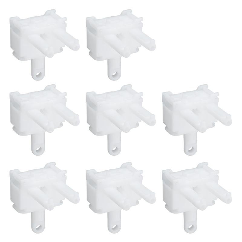 

Vertical Blind Wand Control Replacement Parts White Easy Installation Control Rods for Home and Office Use 6/8/10Pieces
