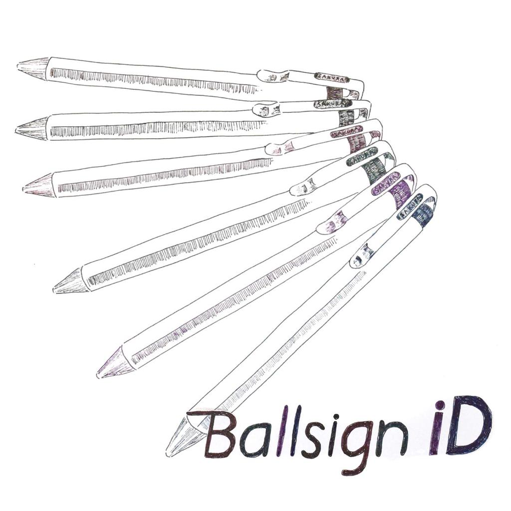 Sakura Crepas Gel Ink Ballpoint Pen Ball Sign iD Night Black 3 pieces 0.4mm GBR204#43(3)