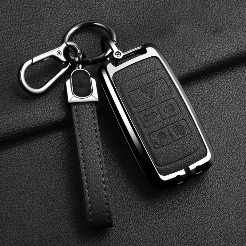 Zinc Alloy Car Key Case Cover Smart Remote Protection Shell For Land Rover Range Rover Evoque Discovery Sport Velar Accessories
