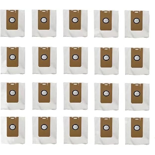 McbeAn Hepa Filter and Side Brush Compatible for Lydsto W2 Mop Cloth Dust Bag Robot Vacuums Spare Part Replacement Garbage Bags Parts Accessories(3)