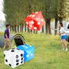 30cm giant inflatable dice, outdoor fun giant inflatable dice used for large indoor and outdoor games