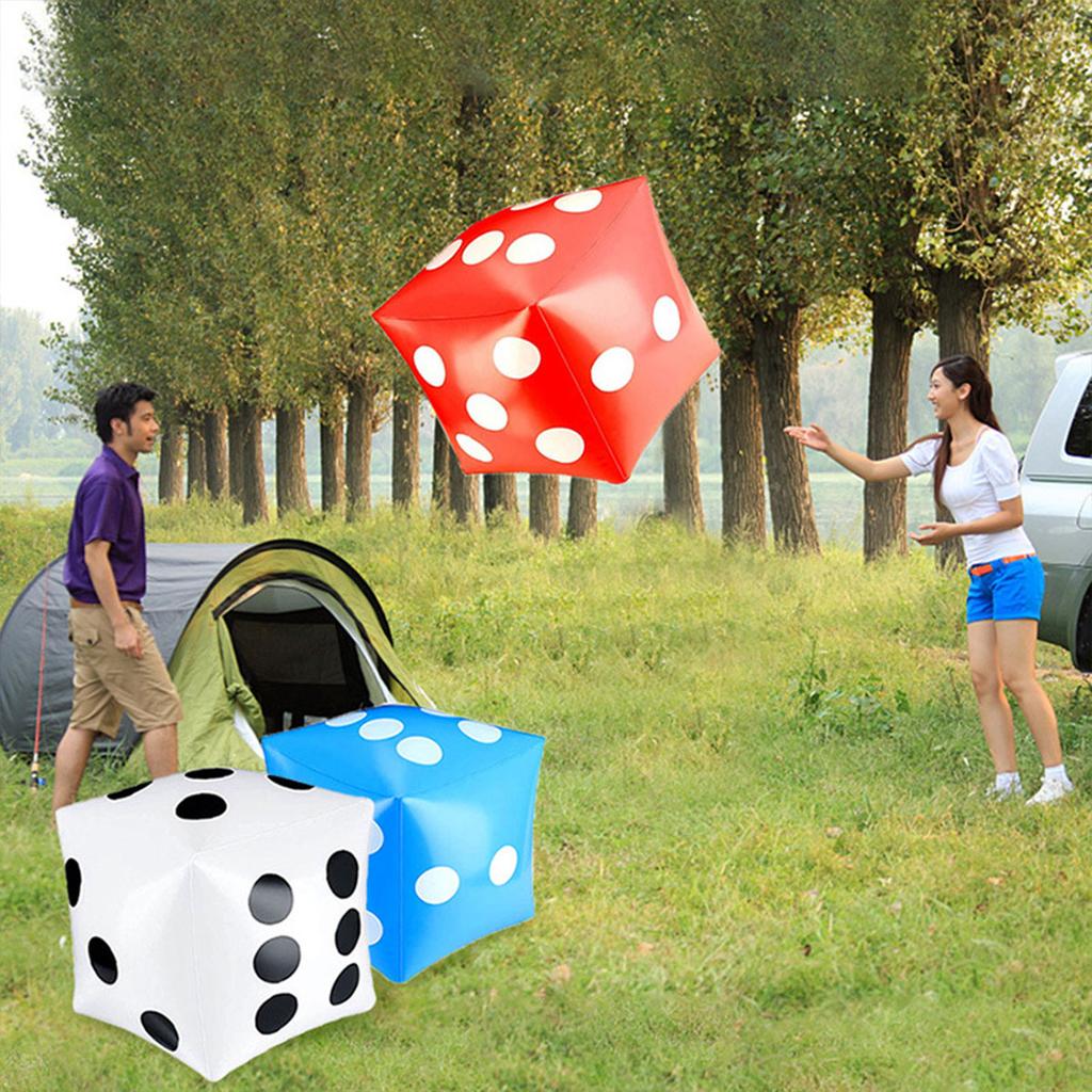 30cm giant inflatable dice, outdoor fun giant inflatable dice used for large indoor and outdoor games