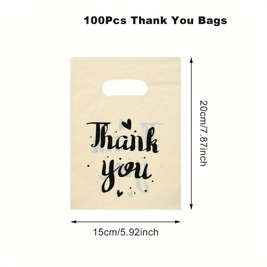 Thank You Gift Bags, Handbags, Thank You Gift Wrapping Bags Return Gift Bags, Perfect for Thank You Gifts, Holiday Birthday Party Supplies
