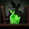 Lightweight Storage Dish 3D Printed Fantasy Dragon Ring Tray Gothic Coaster for Keys