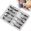 AllSteel Linen Finish Watch Band Spring Bars Link Pins Watch Repair Kit for Watchmaker
