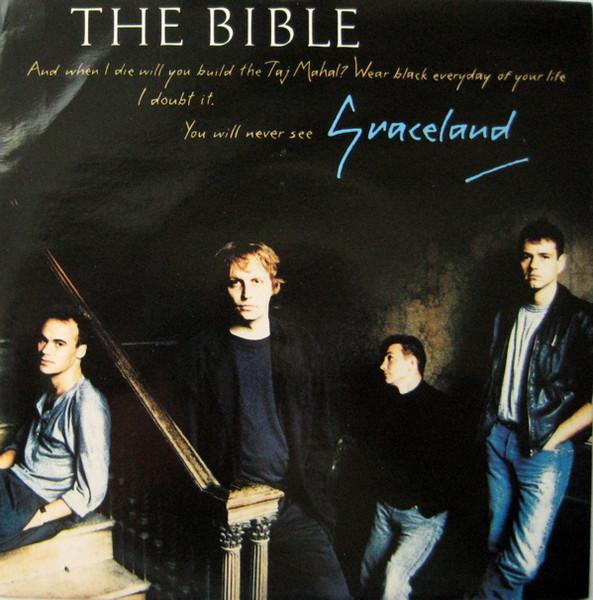 

7inch Record BIBLE Graceland BIBS4 Ensign 1989 UK Rock Used