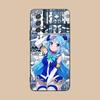 Konosuba Aqua Matte TPU Mobile Phone Case for Samsung Galaxy A56 55 54 53 52 51 36 35 34 23 16 15 5G Colorful Cover