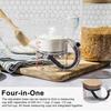 Adjustable Measuring Cup Multi-Functional Measuring Cup With Scraper-Style Seal Base Measurings Cube Cups For Cooking Kitchen