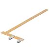 Adjustment Bow L Shape Chord Distance   Ruler Aluminum Alloy Measuring Tool