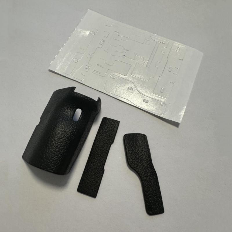 For Sony A7RM3 A7R3 A7RIII A7M3 Front Case Leather Holder Slot Cover Thumb Rubber Card Cover Rubber Camera Replacement Parts