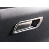 Silver Steel Co-Pilot Storage Box Handle Cover Trim For Mazda CX-30 2020-2023