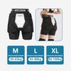 3D skyddande vadderade shorts Butt Pad Shorts EVA Silikon Gear Guard för snowboardåkning skridskoåkning