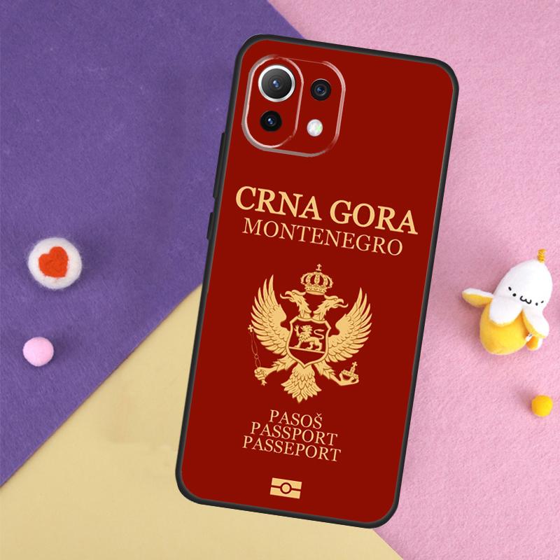 Montenegro Flag Case For Xiaomi 13T 11T 12T 14T Pro 13 14 15 Ultra POCO X7 Pro X3 X5 X6 F5 F6 M6 Pro Cover
