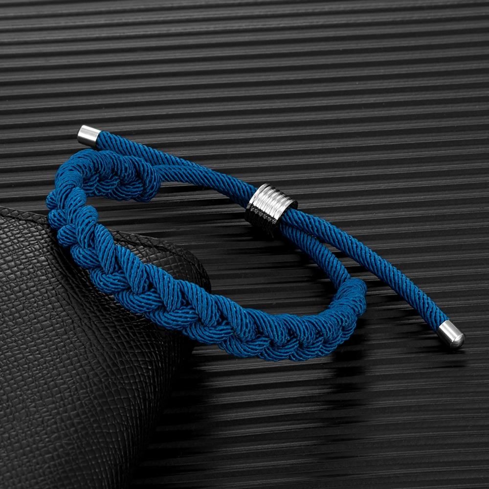 Creative Design Shoelace Bracelet Adjustable Survival Bracelet Handmade Outdoor Camping Rescue Emergency Rope Bracelet