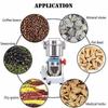 800g/2000g/2500g Electric Grain Grinder Mill, Stainless Steel Spice Herb Mill Dry Food Grinder for Coffee Nut Cereal Corn Seeds