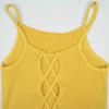 Summer Crop Tops Women Sleeveless Sexy Bandage T-Shirt Top Fashion Black Lace Up Tank Top Tumblr Ladies