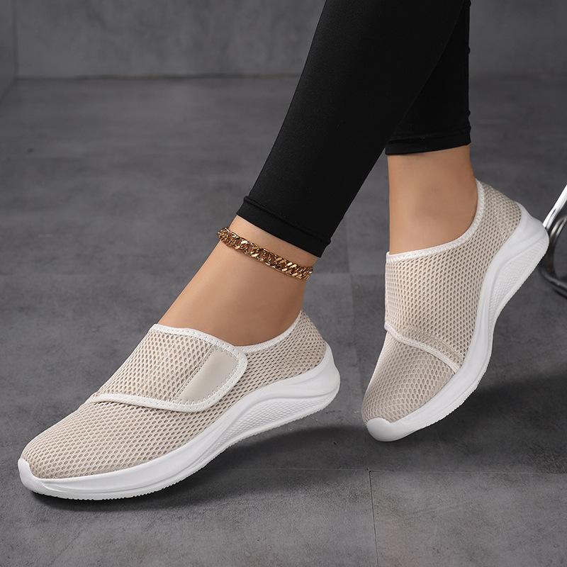 

Spring and summer elderly shoes extra large size women s shoes single net casual shoes widened walking shoes women s shoes 36 чорний