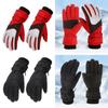 Non-slip Windproof Long-sleeved Mittens Children Ski Gloves Thick Warm Sports Riding Gloves