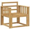 Outdoor Sofa Set Solid Wood Acacia White