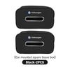 For Volkswagen VW Car Leather Tissue Box Square Vehicle Seat Back Tissue Holder Scirocco Passat Polo B5 B6 B7 CC Tiguan Sharan zh5