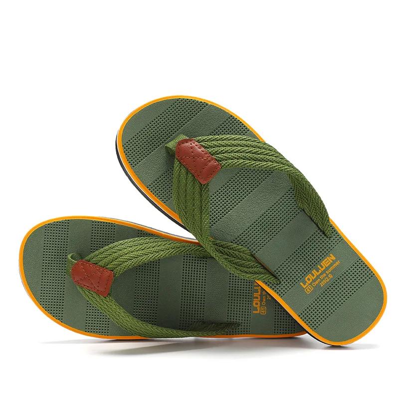 Beach Flip Flop Summer Men's Slippers Massage Sandals Fashion Breathable Casual Shoes 2024 New Hot Shoes Zapatos Hombre  Shoes