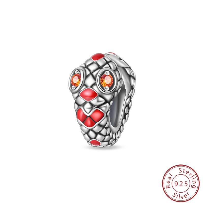 Red Copper Pomegranate Lipstick Apple Ladybug Playing Cards Charms Beads 3Mm Diy Fine Jewelry