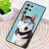 Animal Husky cute Puppy Dog Phone Case for Samsung Galaxy note 10 pro S26 Ultra S23 S24 FE S25 S21 S22 PLUS shockproof Cove