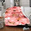 Custom Name Christmas Theme Printed Blanket - Perfect for Couch, Bed, Travel & Outdoor Use | Machine Washable, Cozy & Durable.