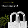 Waterproof Anti-Theft Padlock: Keyed Alike, Rust-Proof, Pry-Resistant Lock for Doors & Dorms