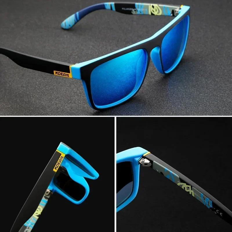 Fashion Classic Polarized Brand Design Sunglasses Men Women Driving Fishing Square Frame Sun Glasses Male Goggle UV400 Eyewear