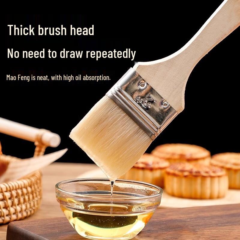 Zhaoran Food-Grade Wool Brush 3-Pack