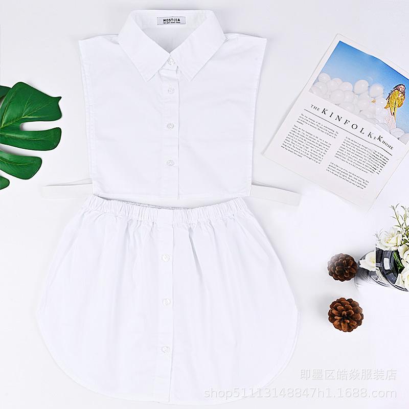 

Оригинальный качественный джинсовый верх и низ костюма, поддельный воротник рубашки, базовый воротник рубашки, простой воротник рубашки