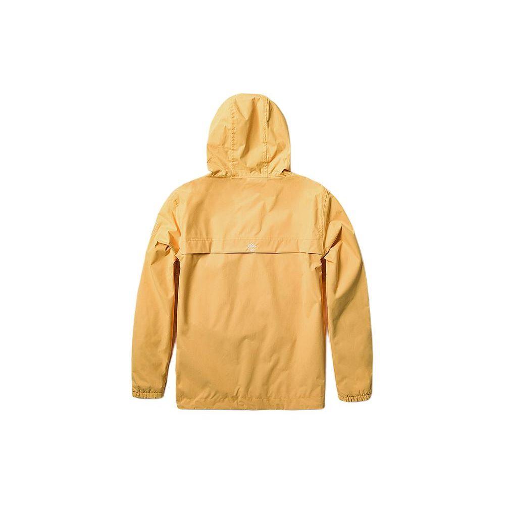 Timberland Solid Color Waterproof Hooded Zip Jacket Men Jackets Mimosa-Yellow A695W-EG4