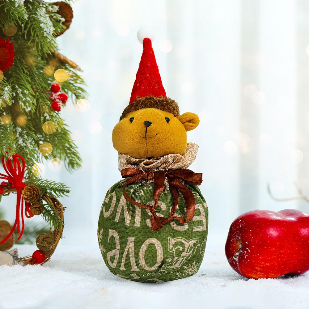 Christmas Eve Apple Candy Gift Tote & Packaging Bag