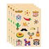 Mexican Party Stickers & Tags - Luggage, Notebook, DIY Cartoon Graffiti Decoration Stickers, Home Decoration
