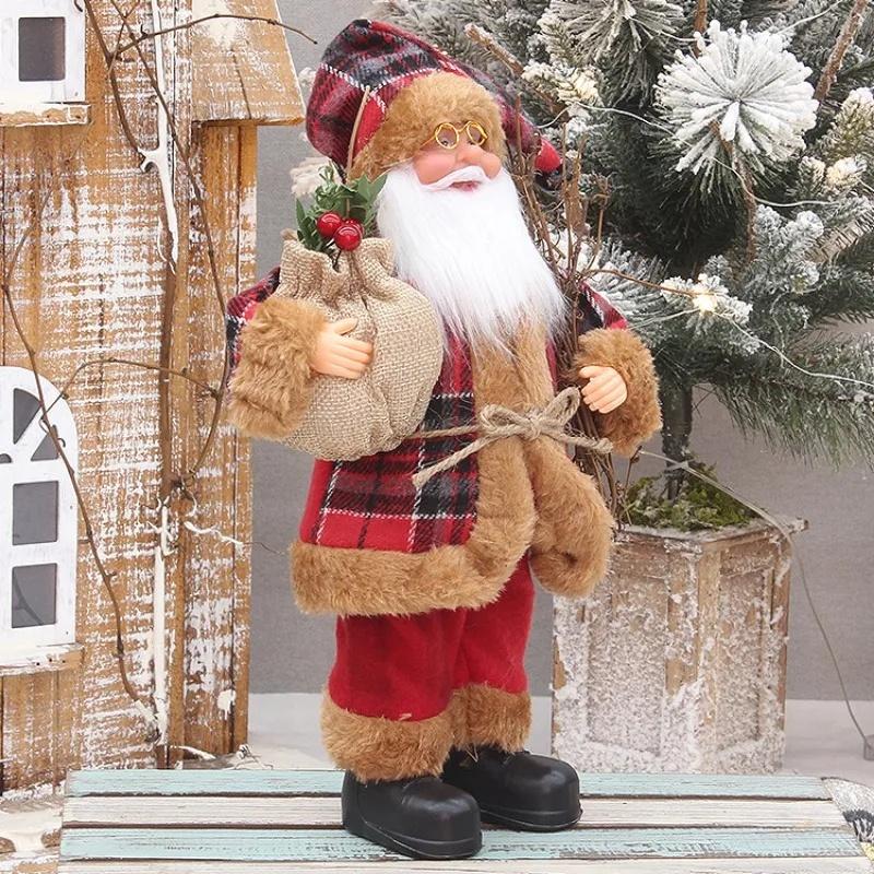 Creative Santa Claus Dolls Christmas Exquisite Santa Claus Toys Many Styles Santa Claus Ornaments Christmas Decorations