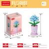 Eternal Flower Building Blocks - Compatible Lego Educational Toy for Kids, Office Decor, and Gifts