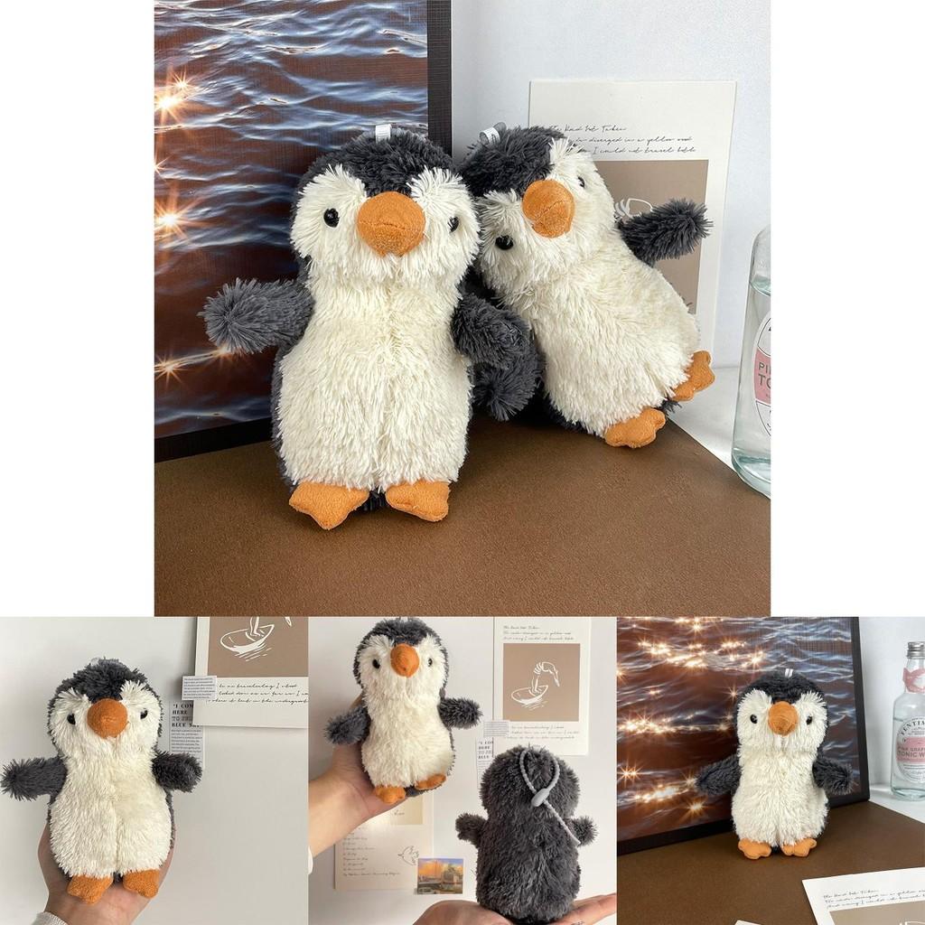 Adorable Peanut Penguin Plush Keychain Soft Cute Animal Doll Perfect Gift Accessory